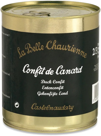 La Belle Chaurienne Duck Confit 2 legs (800g) best before 3/24 - small corrosion mark on top