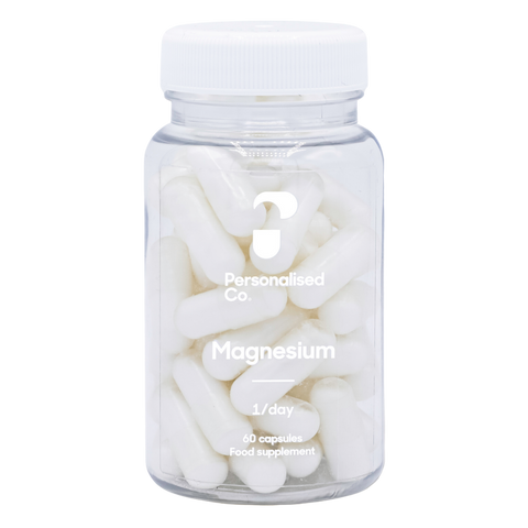 Personalised Vitamins Magnesium, 60pcs best before 4/24