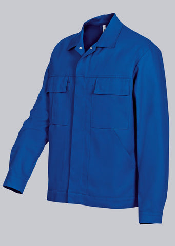 BP® 100% cotton basic work jacket, royal blue, size UK 41/43 (Ref TG3-1)