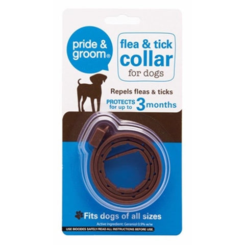 Pride & Groom Flea And Tick Collar For Dogs
