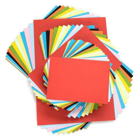 Coloured Card Assorted 230 micron a3, 10 colours, 10 sheets each