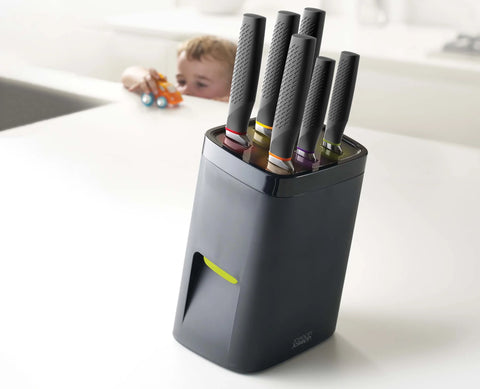 Joseph Joseph LockBlock 6 Piece Knife Block Set, New ID REQUIRED