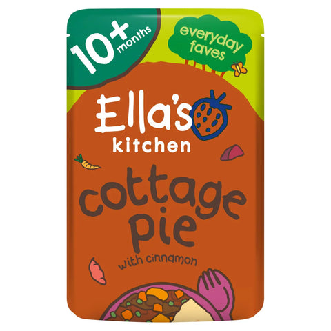 Ella's Kitchen - Organic - Cottage Pie with a Pinch of Cinnamon - From 10 Months - 190g- best before 08/24