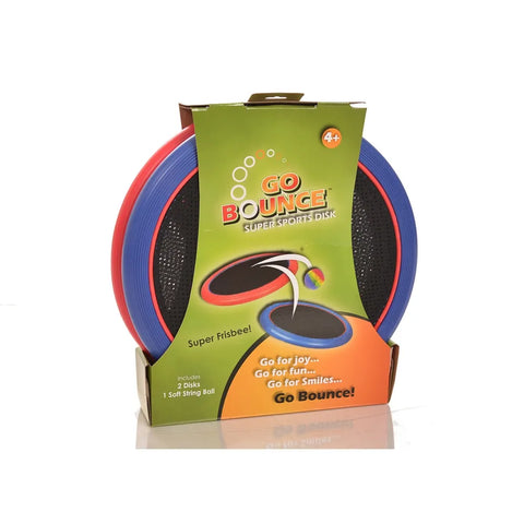 Go Bounce Super Sport Disk Double Pack, New but some small dents to plastic