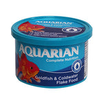 Aquarian Goldfish Flake 50g, Best before 01/27, may come with no lid still sealed