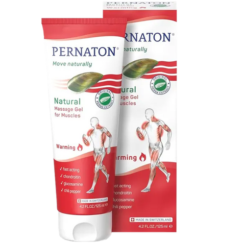 Pernaton Warming Gel 125ml, Muscle & Joint Pain, may come in scruffy box