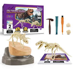 Science Can Cretaceous Deluxe Dinosaur Fossil Dig Kit, New but open, scruffy box