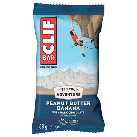 Clif Bar Peanut Butter Banana with Dark Chocolate - 68g- best before 21/01/25