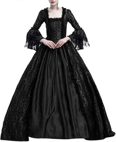 Renaissance Halloween Dress for Women Medieval Ball Gown Victorian Costume Gothic size XL- new but no original packaging