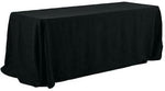 Sterling Mill Seamless Finish Polyester Rectangle Tablecloth (Plain Black, 52"x70") condition new, missing original bag