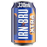 Irn-Bru Xtra No Sugar 330ml- best before 05/24, slightly dirty can