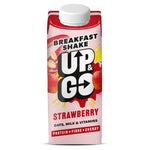 UP & GO Breakfast Drink - Strawberry, 330ml x7 Bottles, best before 18/12/24, damaged box, ONLY 7 in the pack