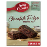 Betty Crocker Chocolate Fudge Brownie Mix 415g- best before 04/08/25