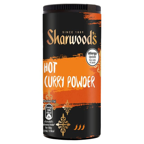 Sharwood's Hot Curry Powder 102g - best before 09/25 - (ref T11-1 ,T11-2)