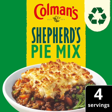 Colman's Shepherd's Pie Recipe Mix 50g best before 10/24