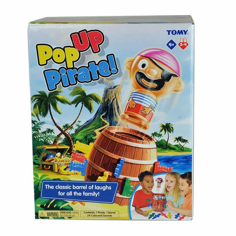 TOMY Pop Up Pirate Classic Children's Action Board Game, new condition (Ref TT48)