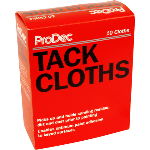 ProDec 10 pack Tack Cloths, damaged/ open pack