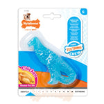 Nylabone Puppy Teething Dino - Chicken Small- open pack and taped