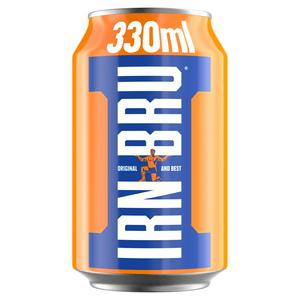 Irn-Bru 330ml- best before 01/25- dented cans