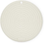 Le Creuset Cool Tool, Pot holder/trivet, Silicone, Round, 20 cm, Meringue new