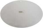 Dr.Oetker Decor-and Transportation plate Profi Ø32cm, silver, Stainless Steel, condition used- very good