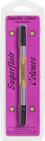 Sugarflair Sugar-Art Colour Pens Autumn Gold - 2g - best before 12/27