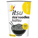 itsu katsu rice noodles cup 63g Best before 19/03/24, the cup may come dented