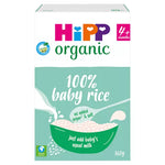 HiPP Organic 100% Baby Rice 4+ Months 160g - best before 31/12/24- open damaged box(still sealed)