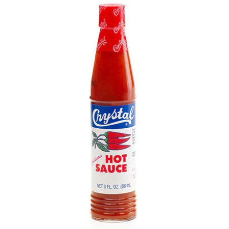 CRYSTAL HOT CHILLI SAUCE 88ML, best before 12/24, scruffy label (Ref T ...