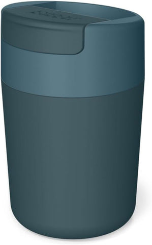 Joseph Joseph Sipp Travel mug with Lid - 340 ml (12 fl. oz) - Blue New but few marks to outside