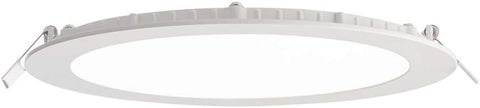 Saxby Siriodisc Indoor Cool White LED Panel, condition new, open, scruffy box