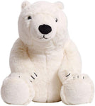Polar Bear Stuffed Animal,35cm Super Soft, vacuum compressed, New, no original packaging, scruffy bag