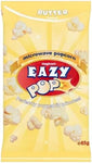 Eazypop Microwave Popcorn Magicorn 85G, Butter Flavour, best before 05/26, dented pack