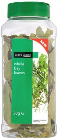 Chef's Larder Whole Bay Leaves 30g best before 9/27