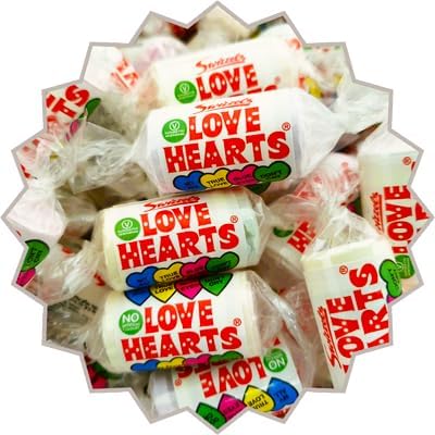 Love Hearts Sweets x 25 rolls- no best before date