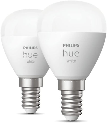 Philips Hue New White Smart Light Bulb Lustre 2 Pack, condition new, open box (Ref TT342)