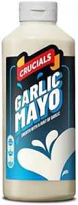 Crucials Garlic Mayo Sauce - 1 Litre, best before 02/25 (Ref T19-4)