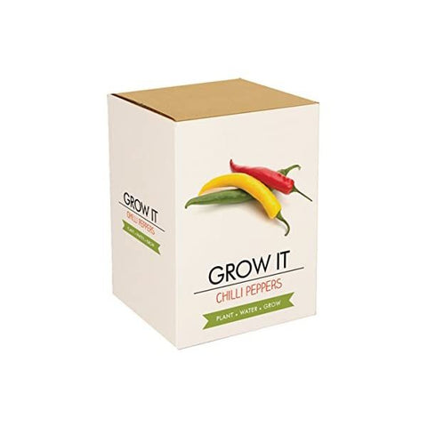 Gift Republic. Grow It. Grow Your Own Chilli Plants, best before 10/23 (Ref T18-4)