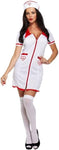 HENBRANDT Adult Women’s Sexy Nurse Dress with Nursing Cap  refurbished  one size (Ref tt141)