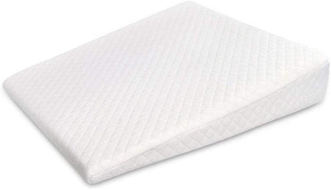 Bassinet Baby Wedge Pillow, White, 38x31x7.5 cm, condition new, no original packaging