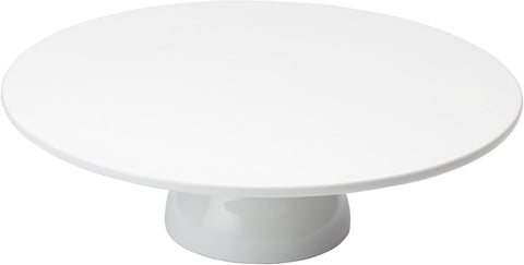 KitchenCraft Sweetly Does It, Cake Stand, 26 cm x 26 cm x 10 cm, White used good, scruffy open box