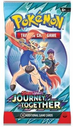 1 x Pokemon Journey Together booster pack