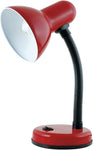 HOMELIFE 35w 'Classic' Flexi Desk Lamp with Versatile Flexible Neck 34cm Height- Cardinal Red- new but open, scruffy box