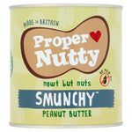 2 x Proper Nutty Nowt but Nuts Peanut Butter 1kg best before 3/25