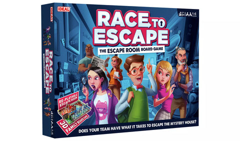 IDEAL Race to Escape board game, condition used-very good, mirror magnifying glass missing (Ref TT29)
