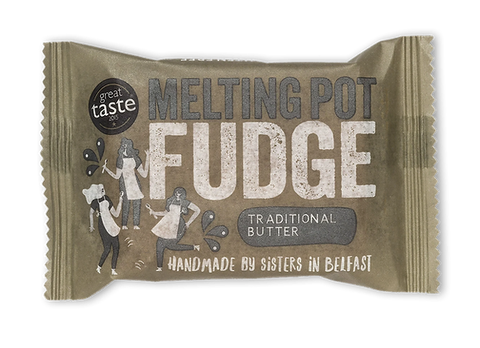 Melting Pot Fudge - Traditional Butter Fudge 90g- best before 14/11/24