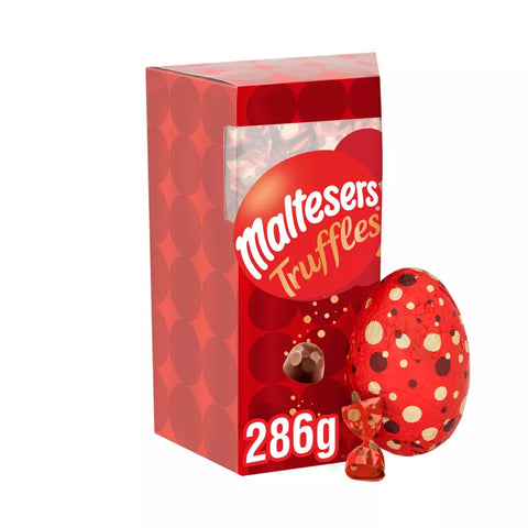 Maltesers Chocolate Truffles Luxury Easter Egg 286g best before 26/5/24 (REF: T4)