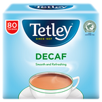 Tetley Decaf Tea Bags x 80 (250g)  best before end 12/24