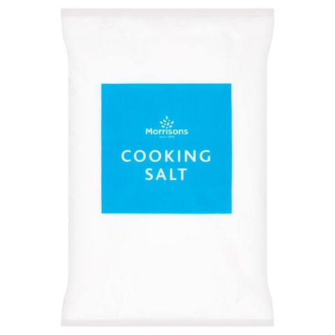 Morrisons Cooking Salt 1.5kg- (ref T11-3)