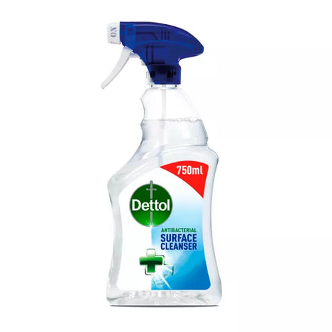 Dettol Antibacterial Disinfectant Surface Cleansing Spray 750ml, expiry 01/26 (ref E359)